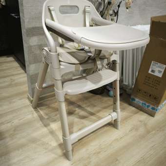 Стульчик для кормления Tomix Cindy бежевый: отзыв пользователя Детский Мир