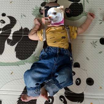 Джинсы на бретелях BabyGo: отзыв пользователя Детский Мир