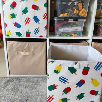 Коробка для хранения FUTURINO Home Мороженое: отзыв пользователя Детский Мир