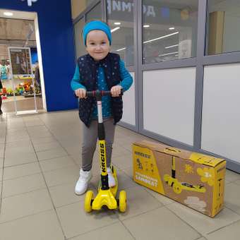 Самокат Kreiss трехколесный: отзыв пользователя ДетМир