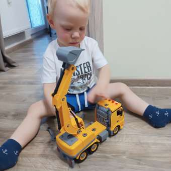 Конструктор Attivio Экскаватор: отзыв пользователя Детский Мир