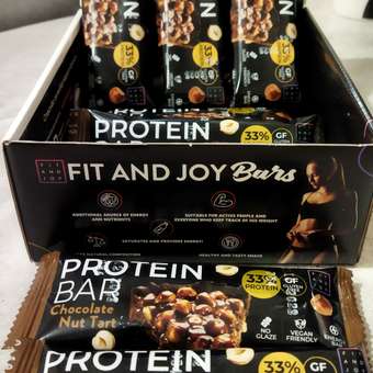 Протеиновые батончики FIT AND JOY без глазури набор 16шт * 40гр: отзыв пользователя Детский Мир