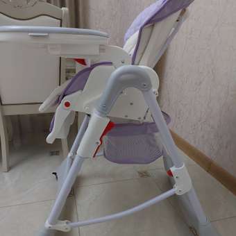 Стульчик для кормления Babyton Purple фиолетовый: отзыв пользователя ДетМир