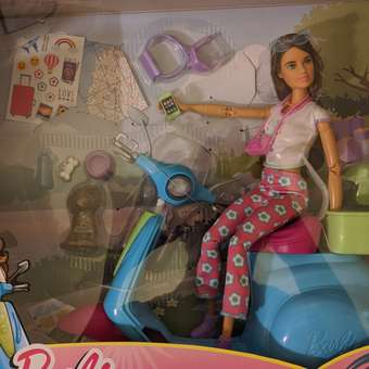 Игровой набор Barbie Кукла со скутером: отзыв пользователя ДетМир