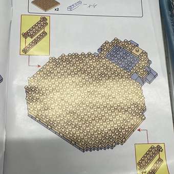 Конструктор Balody Замок в цветах 2888 дет.: отзыв пользователя Детский Мир