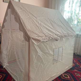 Палатка SHARKTOYS металлический каркас: отзыв пользователя Детский Мир