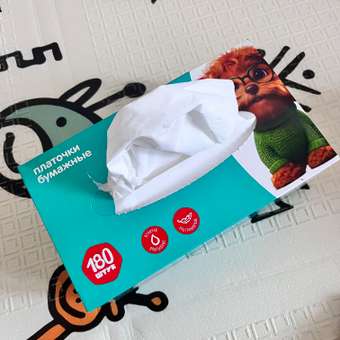 Бумажные салфетки BabyGo 180 шт.: отзыв пользователя ДетМир