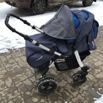 Коляска трансформер Babyton Pillo OX Denim-Blue: отзыв пользователя ДетМир