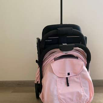 Коляска прогулочная JOVOLA MODUS для путешествий розовый: отзыв пользователя Детский Мир