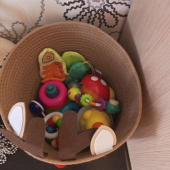 Корзина для хранения FUTURINO Home Олень: отзыв пользователя Детский Мир