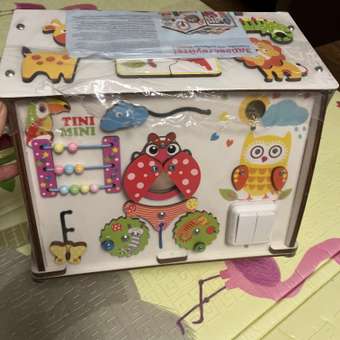 Игрушка tinimini бизиборд Совушка и Друзья: отзыв пользователя Детский Мир