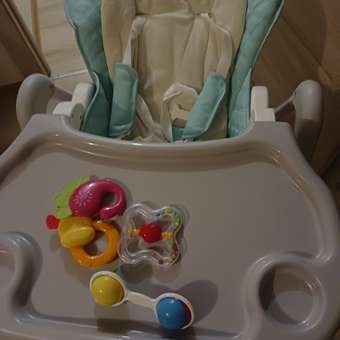 Стульчик для кормления Babyton Blue голубой: отзыв пользователя ДетМир