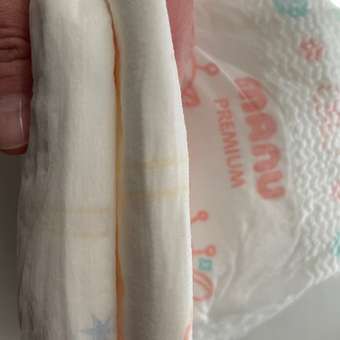 Подгузники MANU Premium XL (12-17 кг) 60 шт.: отзыв пользователя ДетМир