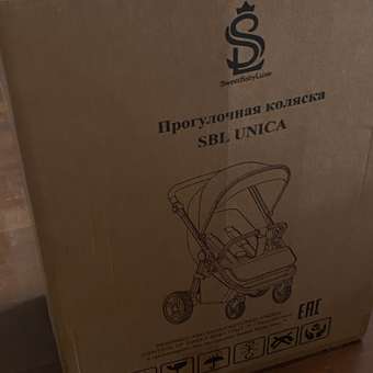 Коляска прогулочная Sweet Baby Unica Black: отзыв пользователя Детский Мир