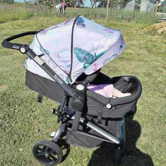 Коляска трансформер Babyton Spider Blue: отзыв пользователя ДетМир