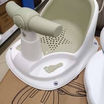 Сиденье для купания Babyton Bike зеленый: отзыв пользователя Детский Мир