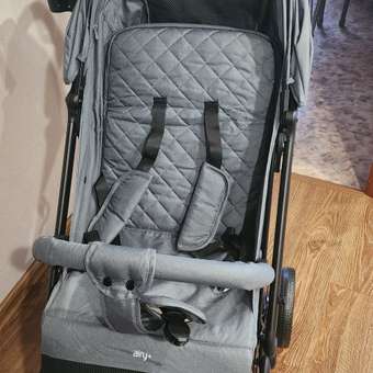 Коляска прогулочная MOWbaby AIRY plus серый: отзыв пользователя Детский Мир