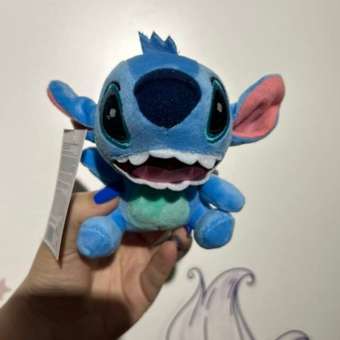 Игрушка мягкая-брелок Stitch синий: отзыв пользователя ДетМир