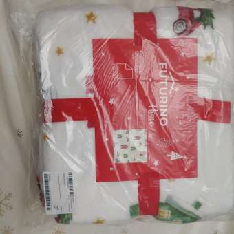 Плед FUTURINO Home Рождество в городе 130х160 см: отзыв пользователя Детский Мир