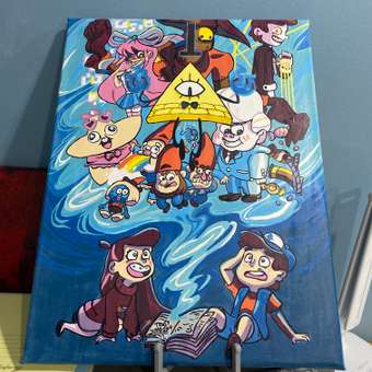 Картина по номерам Art on Canvas Гравити Фолз в ассортименте: отзыв пользователя Детский Мир