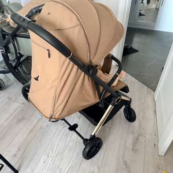 Коляска прогулочная Amarobaby Handy коричневый: отзыв пользователя Детский Мир