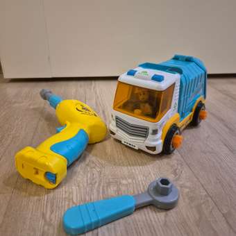 Мусоровоз Bebelot Мусоровоз 20 см c отверткой: отзыв пользователя Детский Мир