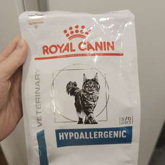 Корм для кошек ROYAL CANIN Hypoallergenic при пищевой аллергии 2кг: отзыв пользователя. Зоомагазин Зоозавр