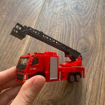 Пожарная машина Mobicaro Пожарная автолестница 1:72: отзыв пользователя Детский Мир