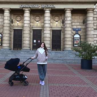 Коляска прогулочная Olsson Royal Black черный: отзыв пользователя Детский Мир