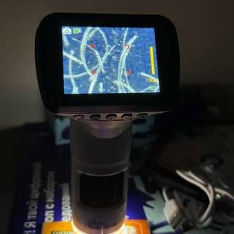 Микроскоп Give Creative электронный с WiFi и фото: отзыв пользователя Детский Мир