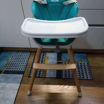 Стульчик для кормления Babyton Woody Turquoise трансформер: отзыв пользователя ДетМир