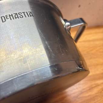 Кастрюля с крышкой DeNASTIA 6 л нерж сталь CA00016: отзыв пользователя Детский Мир