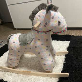 Качалка Тутси лошадка серый: отзыв пользователя Детский Мир