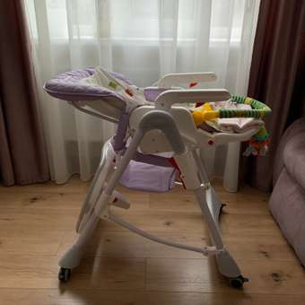 Стульчик для кормления Babyton Purple фиолетовый: отзыв пользователя ДетМир