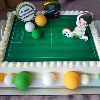 Свеча Веселая затея Цифра 2 Радуга 1502-3766: отзыв пользователя Детский Мир