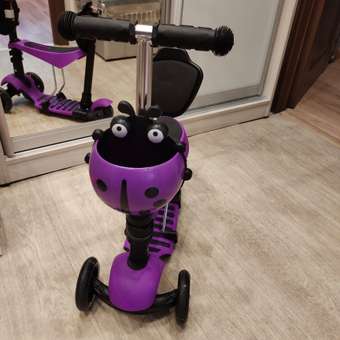 Самокат BlackAqua трехколесный: отзыв пользователя Детский Мир