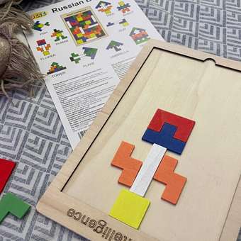 Настольная игра Ocie Головоломка деревянная: отзыв пользователя Детский Мир