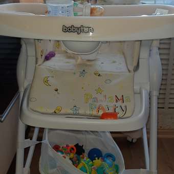 Стульчик для кормления Babyton Happy Animals Beige классический: отзыв пользователя ДетМир