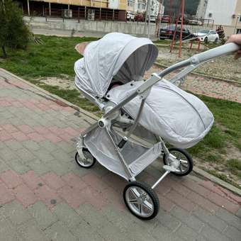 Коляска прогулочная Farfello Fest Lux серый: отзыв пользователя Детский Мир