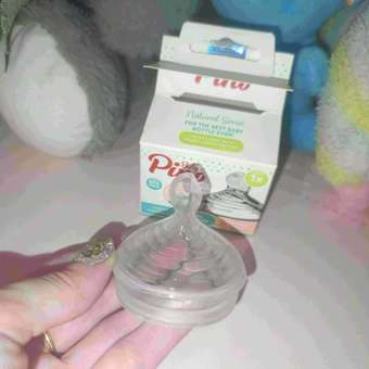 Соска Baby Pino Anti-Colic силикон L (быстрый поток) 1 шт.: отзыв пользователя Детский Мир