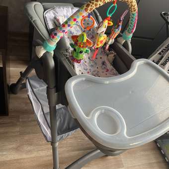 Стульчик для кормления Babyton Sweet Meals Grey серый: отзыв пользователя ДетМир