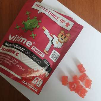 VITime® Мармеладные пастилки Vitime Витамин С №60: отзыв пользователя Детский Мир