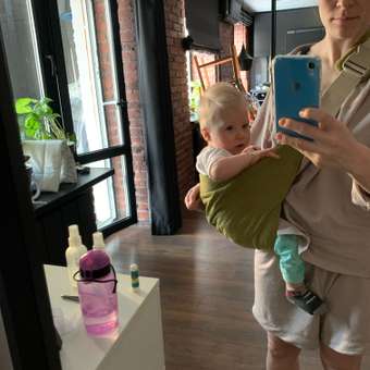 Переноска для новорожденных Timikbaby слинг оливковый: отзыв пользователя Детский Мир