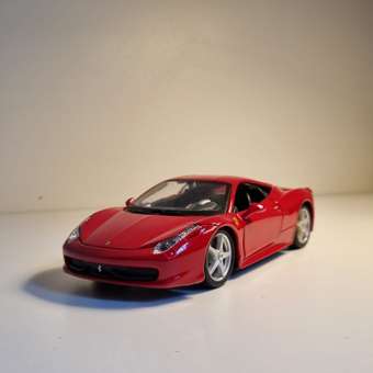 Автомобиль BBurago Ferrari Ferrari 458 Italia 18-26003 1:24: отзыв пользователя ДетМир