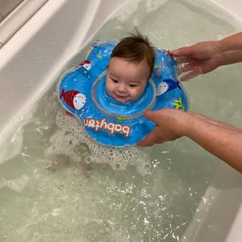 Круг для купания Babyton Синий: отзыв пользователя ДетМир
