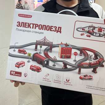 Набор железнодорожный Mobicaro: отзыв пользователя Детский Мир