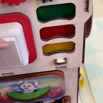 Игрушка Jolly Kids бизиборд Бизидом: отзыв пользователя Детский Мир