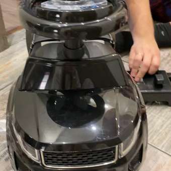 Пушкар BabyCare Sport car черный с ручкой: отзыв пользователя Детский Мир