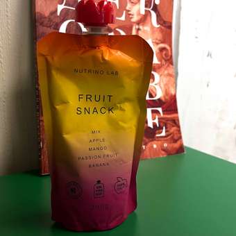 Пюре фруктовое Nutrino Lab Яблоко манго маракуйя банан 200 гр: отзыв пользователя Детский Мир