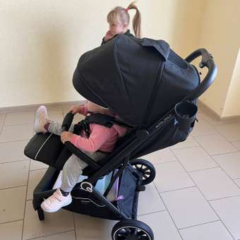 Коляска прогулочная JOVOLA Flex черный: отзыв пользователя Детский Мир